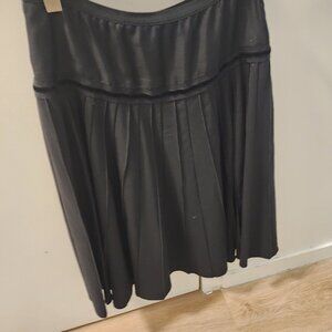 Marc jacob black pleated skirt